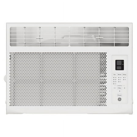 GE® 6,000 BTU, 115V Electronic Window Air Conditioner, Covers up to 250 sq ft., with Eco Mode & Remote Control
