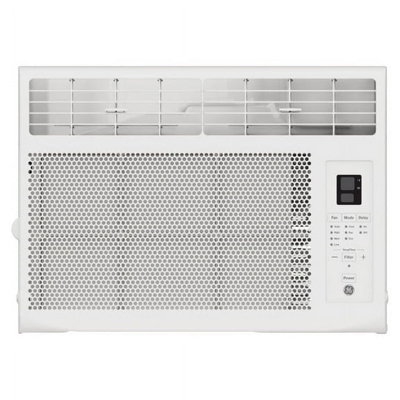 GE® 6,000 BTU, 115V Electronic Window Air Conditioner, Covers up to 250 sq ft., with Eco Mode & Remote Control