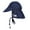 Navy, variant on UPF 50+Original Flap Hat with Ties (Basics)