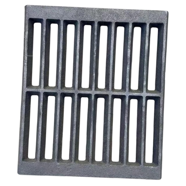 Terraxo Grille en Fonte Grille de Cuisson en Fonte Robuste Grille de Fond de Four Grille de Gril Grille de Four Couche de Protection Résistante à la Rouille Convient pour l'Extérieur Ga m