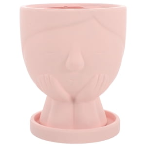 Ceramic Abstract Planter Pot Flower Pot Tabletop Plant Pot Desktop Flower Pot Decoration