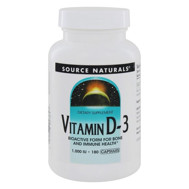 Source Naturals Vitamin D3 Bioactive Form For Bone & Immune Health