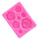 thumbnail image 1 of Molde de silicona con flores rosas, molde para pastel de Chocolate, herramientas de decoración de pasteles de boda, molde para pastel artesanal de azúcar y Fondant, 1 of 4
