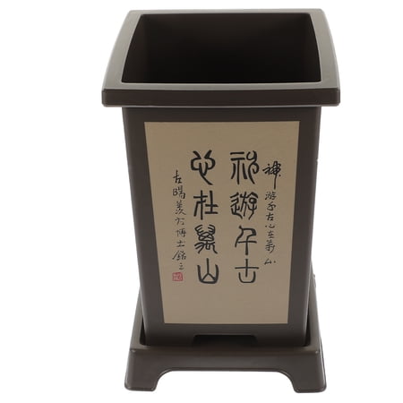OUNONA Pots Planters Potted Plant Breathable Plant Pot 15.2X21CM