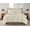 Chalk, variant on Brooklyn Loom Classic Solid 100% Cotton 200 Thread Count Percale Chalk 3-Piece Full/Queen Quilt Set, Solid Casual themed, Adult Bedding, OEKO-TEX Certified
