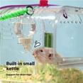 thumbnail image 3 of Portable Plastic Bird Cages Lightweight Waterproof Ventilated Travel Bird Cage, 3 of 7