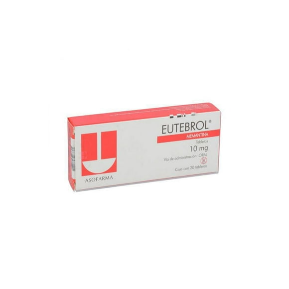 Eutebrol 10 mg tabletas 20 pzas