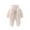 C#1White476, variant on CAIVO Winter Warm Teddy Baby Bodysuit With Hood Long Ears Bunny Jumpsuit Onesie Girls Boys Romper Cozy Long Sleeve One-Pieces