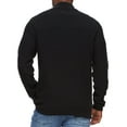 thumbnail image 3 of Flag & Anthem Men's Henryville 1/4 Zip Pullover Sweater, Black, Small, 3 of 3