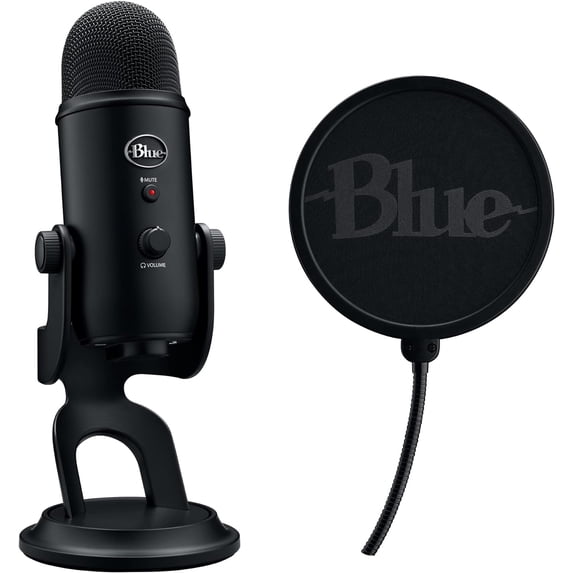 Restored Logitech for Creators Blue Yeti Game Streaming Ki - PC/Mac/PS4/PS5 (Refurbished)