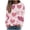 16 Multicolor, variant on Valentines Blouse, Womens Long Sleeve Shirts Casual, Heart Print Tops Women's Valentine's Day Printed Long Sleeved Round Neck Top Shirt
