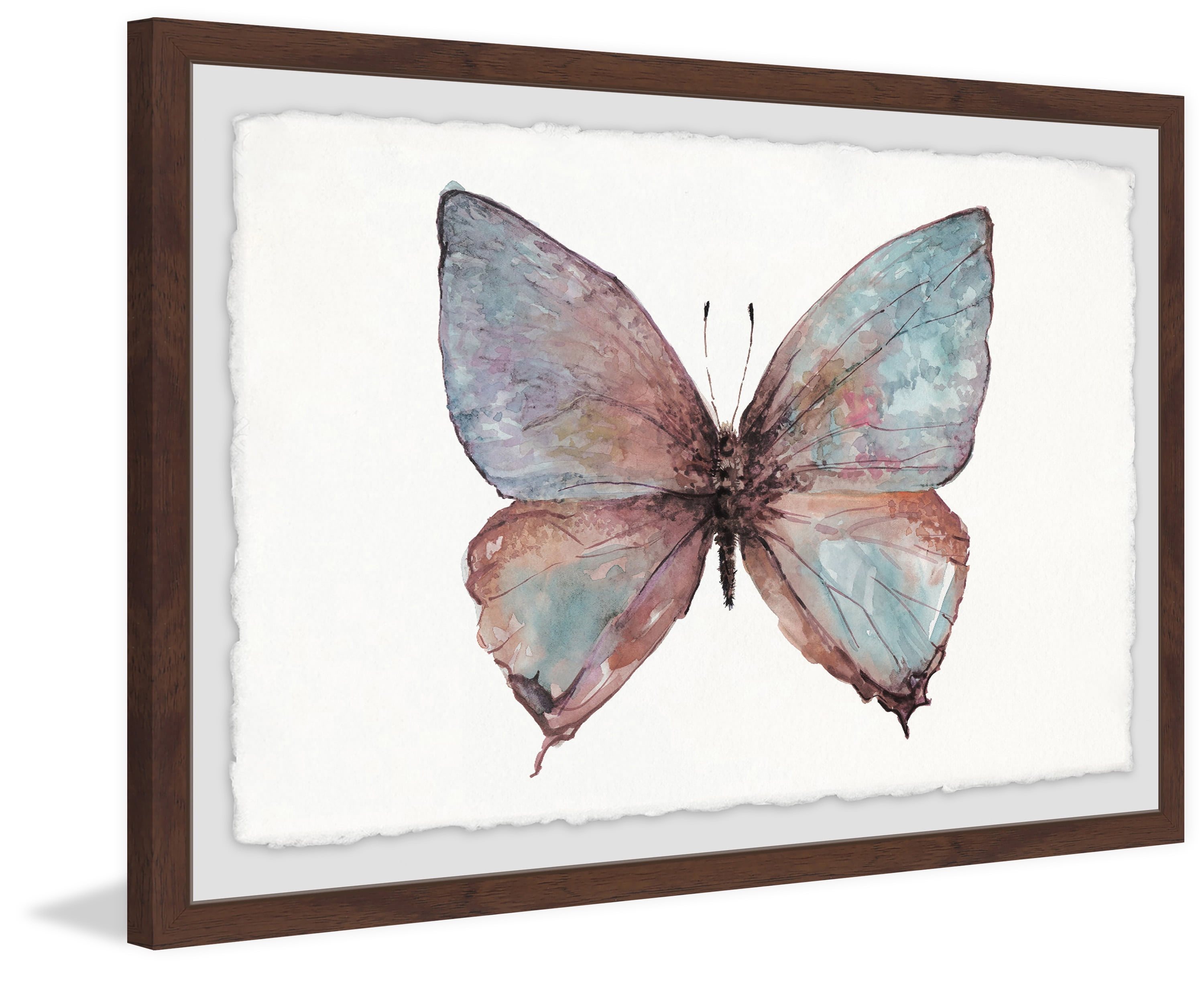 Grand Pastel Wings Framed Painting Print
