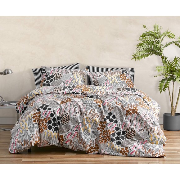 Marimekko Pieni Letto Ensemble de Housse de Couette, Grand Lit, Multicolore