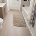 thumbnail image 2 of Garland Rug Serendipity Washable Nylon Taupe Bath Rug, 30" x 50", 2 of 6