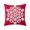 Christmas big snowflake, variant on Merry Christmas Throw Pillow for Case Party Decor Snowflakes Tree Cushion C