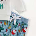 thumbnail image 5 of HCNTES Baby Boy Winter Clothes Toddler Boys Clothes Fall Winter Outfit Sets, Kids Outfits Sets Long Sleeve Crew Neck Cartoon Letter Elastic Waist 1T 2T 3T 4T 5T 6T 2 Piece Playwear Set, 5 of 5
