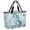 Seahorse, variant on Coastal Whale Beach Bag for Women, Large Breathable Mesh Beach Tote Bag, Nautical Ocean Shells Seaweed Coral Sandproof Lightweight Travel Bags for Vacation Picnic Swimming Pool 15.7"x15.7"x9.1"