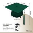 thumbnail image 5 of Unisex Matte Graduation Cap Gown Tassel Package, High School and University, 5 of 7