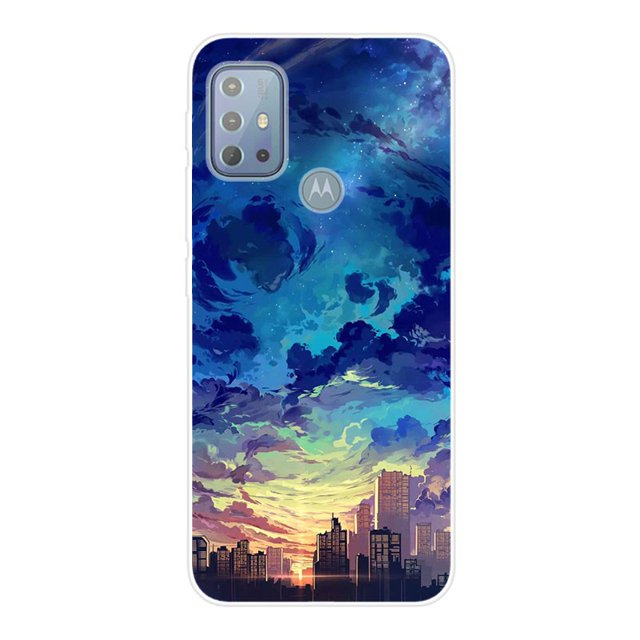 Funda de silicona TPU caso suave para Motorola Moto G20 MotoG20 funda carcasa del teléfono cubierta trasera huangjie unisex