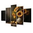 thumbnail image 2 of Designart "Still Life with a Golden Sunflower III" Floral Art Living Room Set, 2 of 5