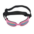 thumbnail image 1 of Milisten 1Pc Dog Sunglasses Eye Wear Protection Collapsible Pet Goggles UV Protection Goggles with Strap(Pink), 1 of 5