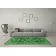 thumbnail image 3 of Ahgly Company Indoor Rectangle Persian Emerald Green Traditional Area Rugs, 8' x 10', 3 of 4