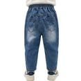 thumbnail image 5 of Ulitacool Pants For Boy 6-7 Years Straight Leg Lightweight Loose Fit Summer Pants Breathable Trousers Easy Comfort And Everyday Wear Blue, 5 of 8