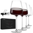 thumbnail image 1 of Juego de copas de vino JYB&XY de 19 oz, 4 piezas, cristal sin plomo, 1 of 8