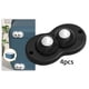 thumbnail image 5 of Ruedas giratorias pequeñas de rotación 360, pasta autoadhesiva, sin perforación, paquete de 4, ruedas giratorias pequeñas, polea adhesiva para pelota abdominal negra yotijar ruedas adhesivas, 5 of 10