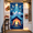 1A, variant on Nativity Scene Christmas Banner Holy Night Manger Jesus Birth Religious Decor for Holiday Celebration Indoor Decoration Church Event