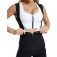 thumbnail image 3 of Women's Sports Body Plus Size Corset Sweat Suit Fitness Wicking Abdomen Corset Shapewear, 3 of 17