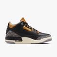 thumbnail image 3 of Air Jordan 3 CK9246-067 Sneakers Women's Black Leather Basketball Shoes PRO109 (Black,7.5), 3 of 9