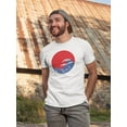 thumbnail image 2 of Waves In Japanese Style T-Shirt Men -Image by Shutterstock, Male Small, 2 of 4