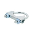 thumbnail image 4 of ABN Exhaust Clamp, 6 Inch with M8 Locking Nuts Car Muffler Band Coupler Clamps, 4 of 5