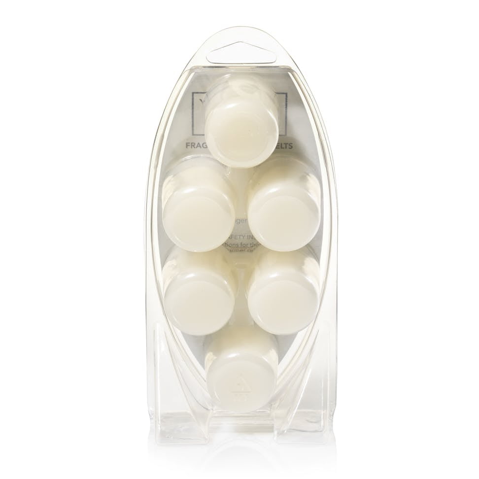 Yankee Candle Coconut Beach Fragranced Wax Melts, 6 Wax Spheres per Package, Pack of 6 (36 Cubes Total)