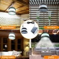 thumbnail image 2 of 160 LED Solar Pendant Light Garden Yard Lamp with Remote Control for Outdoor Indoor, 2 of 9