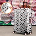 thumbnail image 4 of White Cow Cloud Pattern Luggage Cover Fashion Suitcase Cover Baggage Covers Fit 25-28 Inch Luggage (Go Travel), 4 of 5