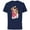 Navy, variant on Disney Princess Aurora Pocahontas Snow White - Short Sleeve Cotton T-Shirt for Adults - Customized-Navy