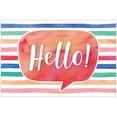 thumbnail image 1 of Teacher Created Resources TCR4764-6 Cartes Postales Aquarelle Hello - Lot de 6, 1 of 1