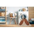 thumbnail image 2 of Ahgly Company Machine Washable Indoor Rectangle Transitional Mahogany Brown Area Rugs, 5' x 7', 2 of 7