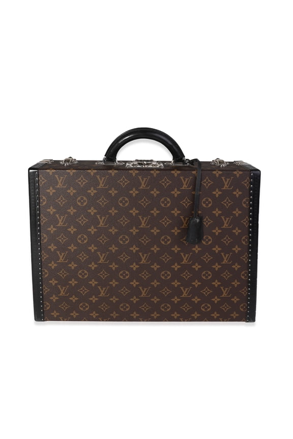 Pre-Owned Louis Vuitton Monogram Macassar President Briefcase