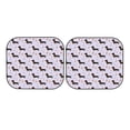thumbnail image 4 of Picia Dachshund Dog Puppy 2 Piece Car Windshield Sun Shade Foldable | Foldable Sun Shield for Front Window Blocks UV Rays and Keeps Your Vehicle Cool-Large, 4 of 7