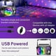 thumbnail image 3 of 4 in 1 Disco-Light Party Lights Remote Control Stage Lights With Magics Ball/Led Patterns Strobe Light/Purple Uv Light, 3 of 5