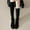 Black, variant on Women's And Winter Korean Three Cake Socks With Pearl Velvet In The Tube Women's Socks Stoking Tights Women Control Top plus Ringleader Boots Thigh High No Run Stockings Thigh High Pattern Stockings