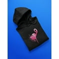thumbnail image 3 of Paint Flamingo Hoodie Men -SPIdeals Designs, Male XX-Large, 3 of 4
