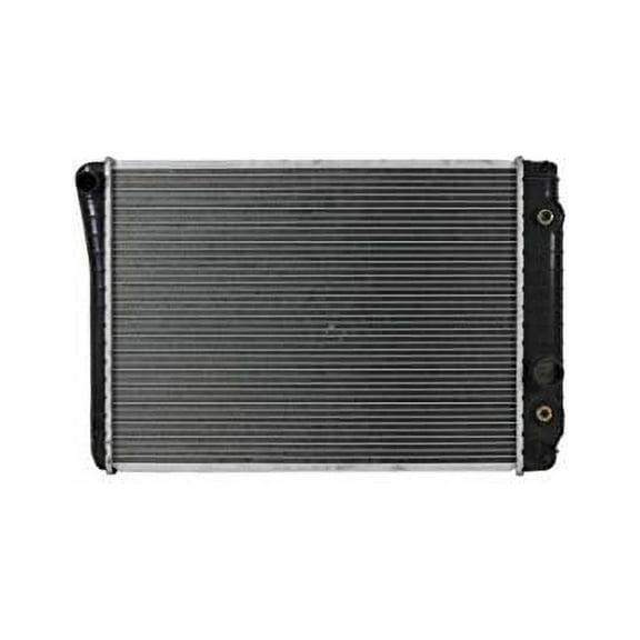 Radiator - Pacific Best Inc. Fit/For 720 90-96 Chevrolet Corvette V8 5.7L Manual Transmission - Plastic Tank Aluminum Core