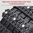 thumbnail image 5 of Snow Chains for Car – 10 Pack Tire Anti-Skid Chains, Heavy Duty Winter Traction Cables | Icy Snow Storm Driving Safety, Minivan Caravan SUV Wheel Grip, Emergncy Road Assistance, 5 of 9