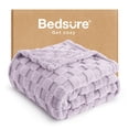 thumbnail image 1 of Manta Bedsure Lavender Fog de 50 x 70 cm para sofá, 1 of 6