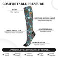 thumbnail image 2 of Pofeuu Skull cute organ Print Compression Socks for Women & Men Circulation - Best Support for Nurses,Running,Athletic,Sports, 2 of 7
