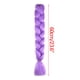 thumbnail image 1 of Fiudx Extensiones de Fibra Sintética con Colores Vibrantes, Trenzas de Crochet Cómodas, Rastas de Mantenimiento, para Fiestas, Estilo Femenino, Diseño Pre-Bacteria., 1 of 3